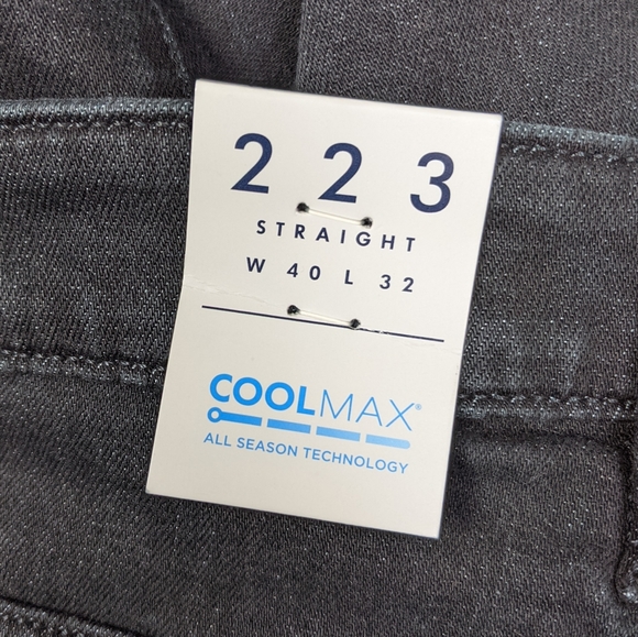 Lucky Brand 223 Black Straight Leg Jeans - Picture 5 of 7